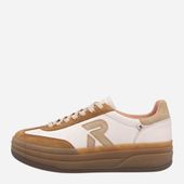 Sneakersy damskie na platformie Rieker W3700-62
