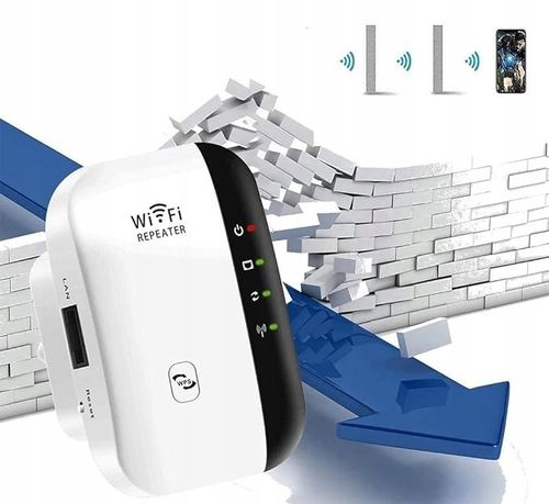 WZMACNIACZ ZASIĘGU WI-FI 300MBPS ZE ZINTEGROWANYMI ANTENAMI na Arena.pl