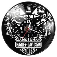 Zegar ścienny z płyty winylowej Harley Davidson 923.14
