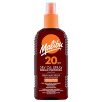 Malibu Dry Oil Spray SPF20 Olejek Brązujący Do Opalania 200ml