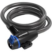 Zapięcie rowerowe Gerda Flex 1200/10S linka 120 cm czarne