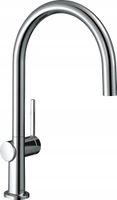 Bateria kuchenna stojąca Hansgrohe Talis M54 srebrny
