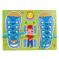 DLA DZIECI PUZZLE BUTÓW  ZABAWA W NAWLEKANIE