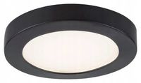 Lampa sufitowa natynkowa Rabalux Coco czarna 3W LED IP44 4000 K