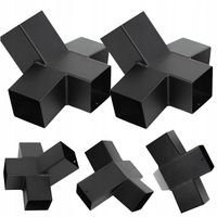 ŁĄCZNIK HAMAKA NOGA BUJAK UCHWYT STELAŻ ŁĄCZNIKI 100x100x2 KOMPLET 2 SZTUKI