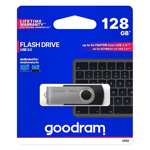 GOODRAM pendrive UTS3 128GB USB3.2 zdjęcie 1