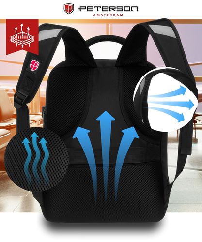 plecak ptn plg-01-d-7238 black+red na Arena.pl