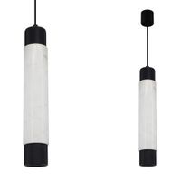 Lampa wisząca Marble Biały / Czarny 1xGU10
