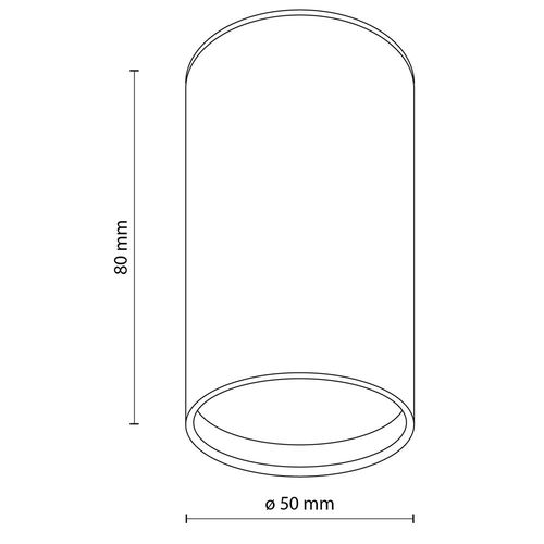 oprawa natynkowa spot top brown 5733 tk lighting na Arena.pl