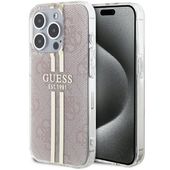 Etui Guess do iPhone 15 Pro, Różowy