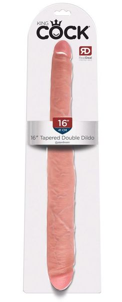 Kc 16" Tapered Double Dildo Li zdjęcie 2