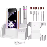 PROFESJONALNA FREZARKA DO PAZNOKCI MANICURE PEDICURE MOCNA 45 TYS OBR/MIN