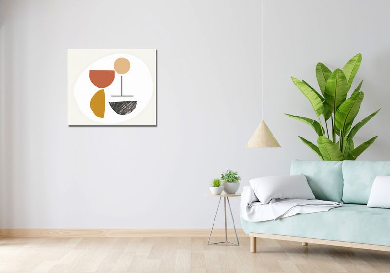 Obraz 70x60cm Kompozycja Balans zdjęcie 2