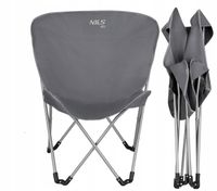 NILS Krzesło Ogrodowe Wędkarskie Składane + Torba