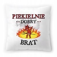Poduszka Dla Brata Braciszka Na Urodziny Prezent Z Nadrukiem Ze Zdjęciem