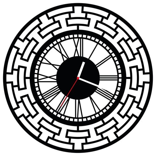 ZEGAR ŚCIENNY RETRO 38cm M 36.10 na Arena.pl