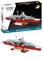 KLOCKI COBI 4853 BATTLESHIP TRIPITZ LEGENDARNY NIEMIECKI PANCERNIK