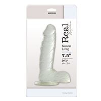 dildo jelly dildo real rapture clear 7.5