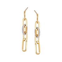 Złote kolczyki Staviori