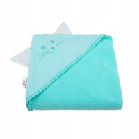 2X BOCIOLAND OKRYCIE KĄPIELOWE USZY 80x80 AQUA KOTEK