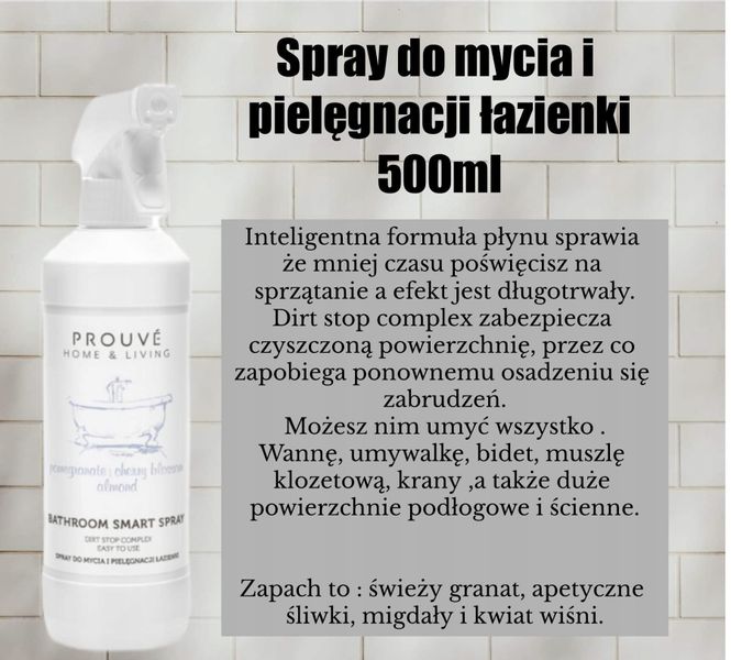 Prouve spray do mycia i pielęgnacji łazienki 500ml zdjęcie 2