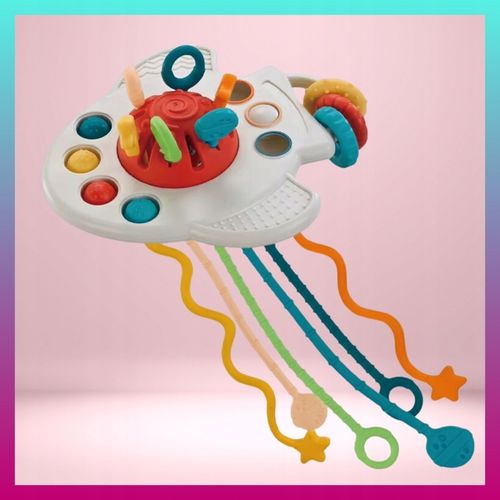 Zestaw Zabawek Sensorycznych Montessori 6w1 dla dziecka 6-12 msc 34 element na Arena.pl