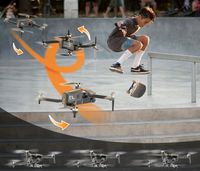 PLEGBLE Dron z kamerą bezszczotkowy silnik FPV RC WiFi 5G