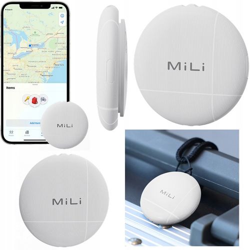 Lokalizator GPS LiTag MiLi IOS APLLE do plecaka kluczy bagażu roweru obroży na Arena.pl