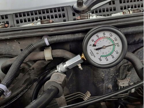 MIERNIK TESTER CIŚNIENIA SPRĘŻANIA POZIOMU KOMPRESJI WTRYSKU SILNIK BENZYNA na Arena.pl