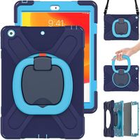 Etui Pancerne Samsung Tab A 8.0 T290 T295 Stojak Pasek Granat