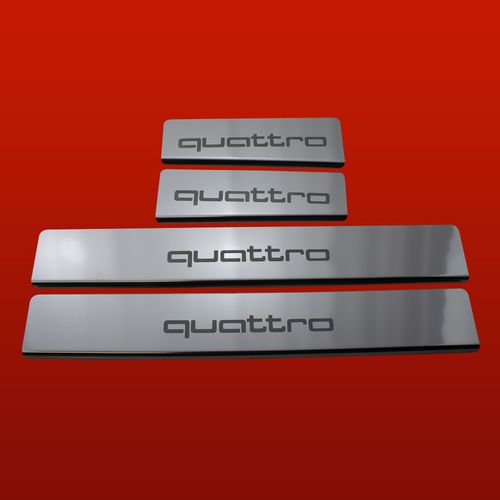 Listwa progowa AUDI A4 B7 QUATTRO Stal nierdzewna 304 połysk 4szt na Arena.pl