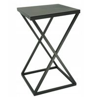 Nowoczesny Kwietnik Loft Czarny XENA 250/K-12-1P-40C