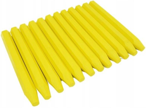 KREDKA KREDA BUDOWLANA WOSKOWA TECHNICZNA KREDKI DO ZNAKOWANIA ŻÓŁTA na Arena.pl