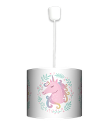 Lampa wisząca mała - Bajkowy Jednorożec