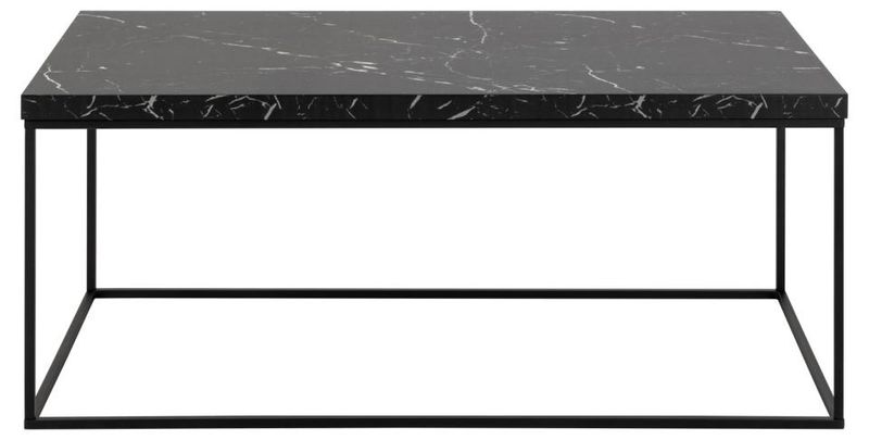Stolik Barossa 110x55cm czarny marmur zdjęcie 3