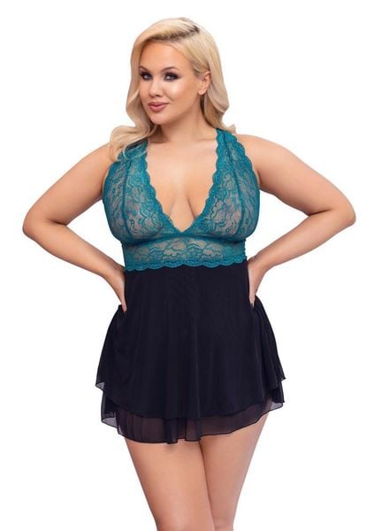 Babydoll Petrol2Xl zdjęcie 2