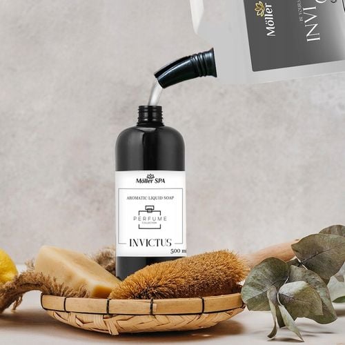 Möller SPA MYDŁO W PŁYNIE O ZAPACHU PERFUM INVICTUS MĘSKI 5L DO DOZOWNIKÓW na Arena.pl