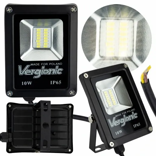 HALOGEN LED Reflektor Naświetlacz 10W Neutralny SLIM zdjęcie 9