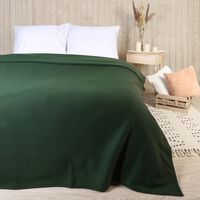 Koc narzuta polarowa SOFTI 150x200 Darymex butelkowa zieleń