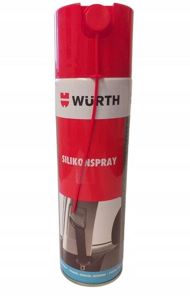 Silikon w sprayu Würth 500 ml zdjęcie 2