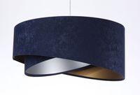 Lampa wisząca AGAU granatowa