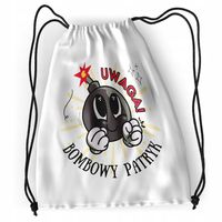 Plecak Dla Patryka Sportowy Szkolny Worek Torba Z Nadrukiem Ze Zdjęciem