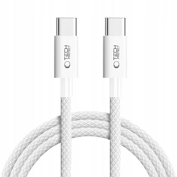 DŁUGI KABEL 200CM USB-C TYPE-C - SZYBKI / WZMOCNIONY / PLECIONY - 60W zdjęcie 1