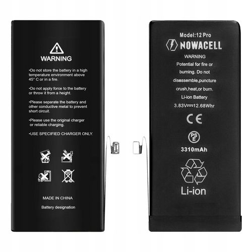 Bateria NOWACELL iPhone 12 Pro - zestaw naprawczy na Arena.pl