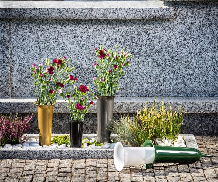 WAZON FLAKON NA CMENTARZ WBIJANY NAGROBEK 35cm zdjęcie 9