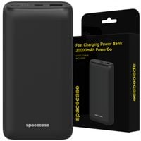 SZYBKI POWERBANK 20000 MAH POWER BANK 2X USB USB-C PD 20W QC 3.0 + KABEL