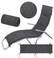 DUŻA PODUSZKA NA LEŻAK OGRODOWY WODOODPORNA SIEDZISKO DO HUŚTAWKI OGRODOWEJ