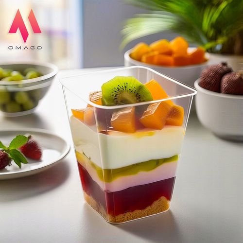 PUCHARKI do DESERÓW POJEMNIK NA ŻYWNOŚĆ na DESERY na DESERKI 24szt 150ml na Arena.pl