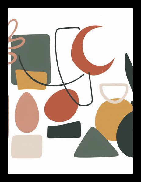 Plakat 30x40cm Formy Wyzwolone zdjęcie 2