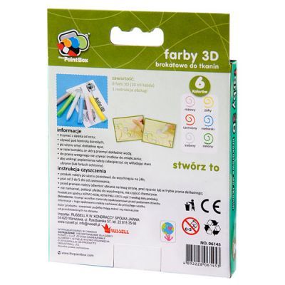 Farby 3D do tkanin na Arena.pl